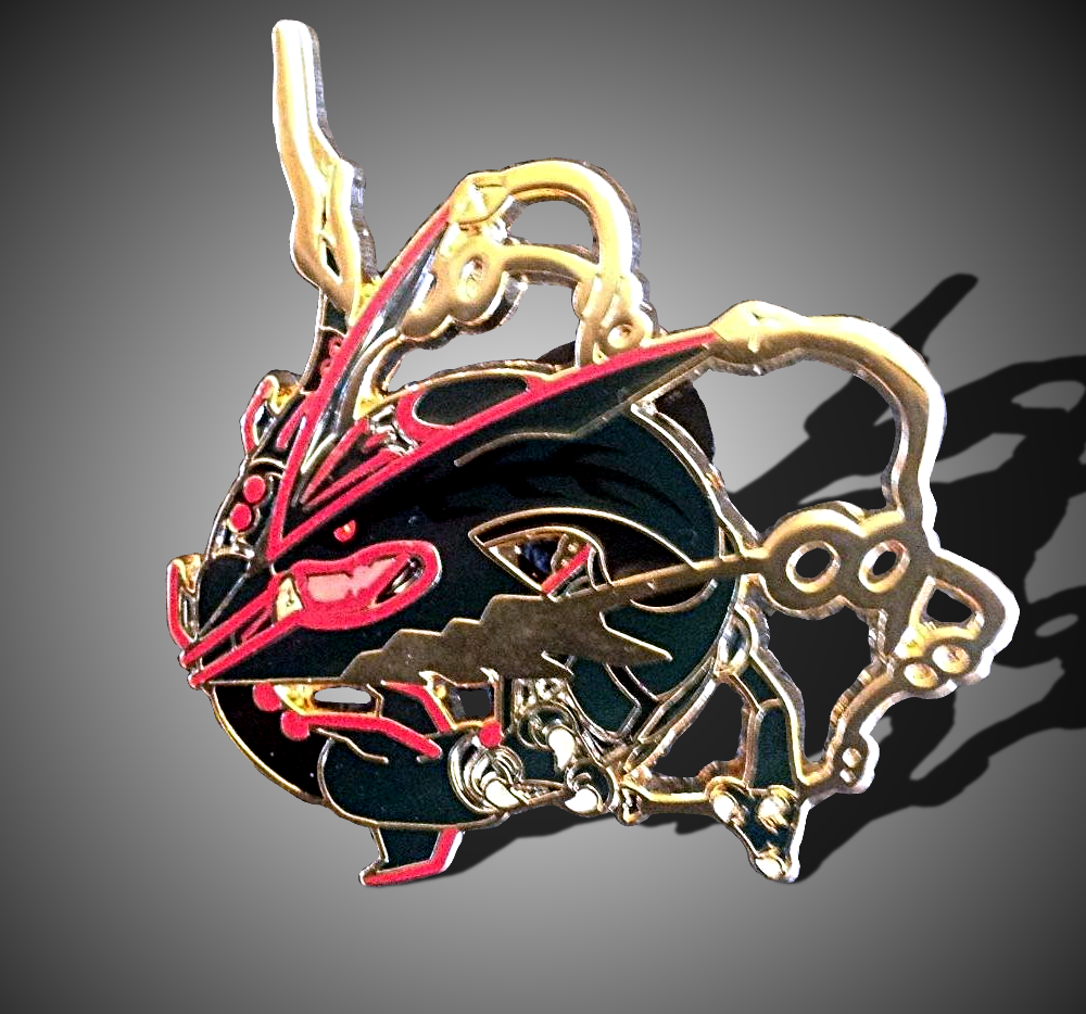 Shiny Mega Rayquaza Pin - Ancient Origins Blister Exclusive