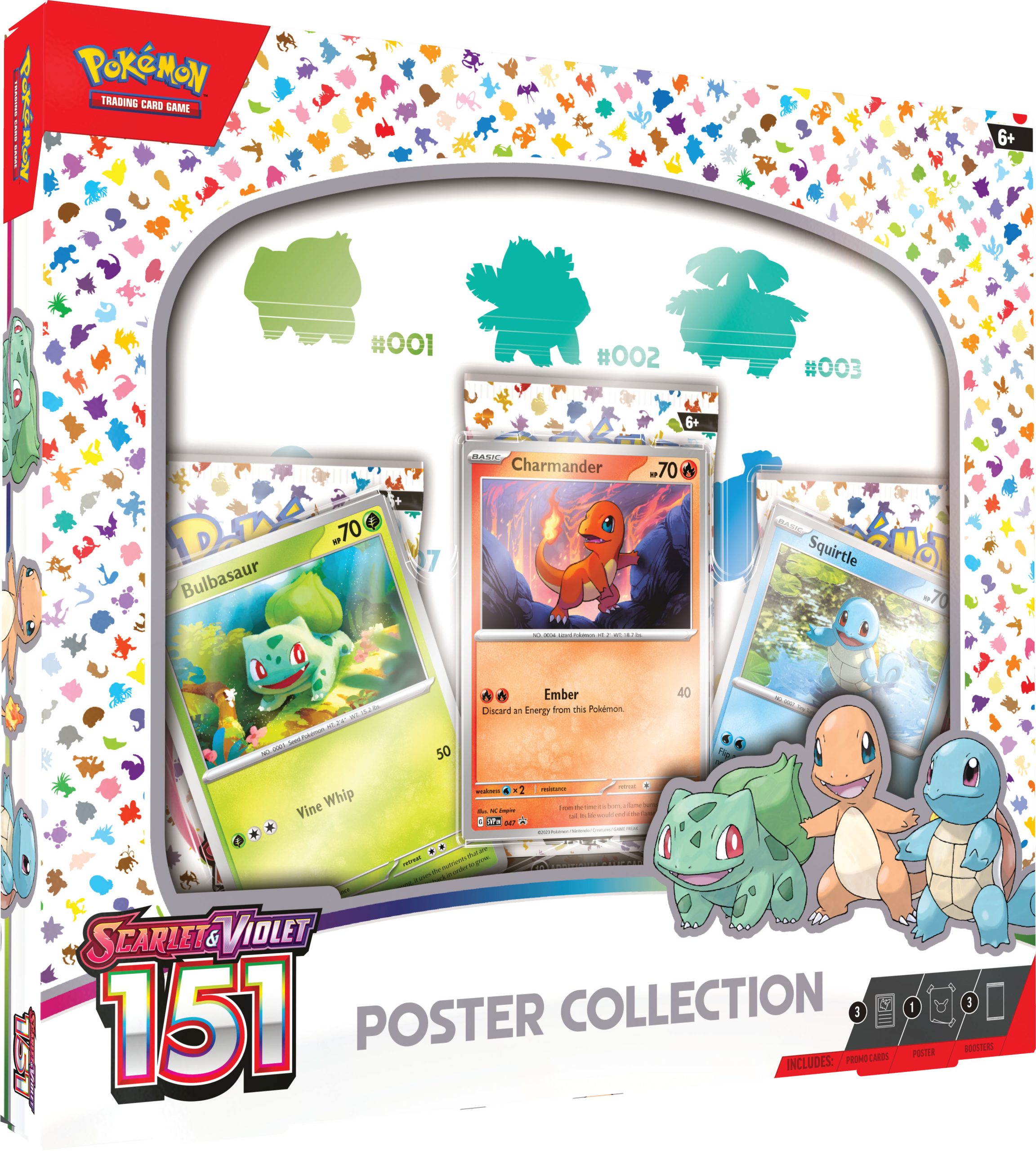Pokemon SV3.5 Scarlet & Violet 151 Poster Collection Box