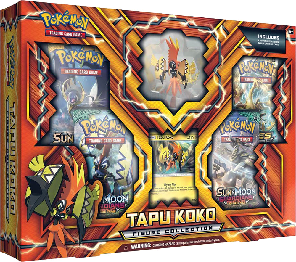 pokemon Tapu Koko figure collection box 