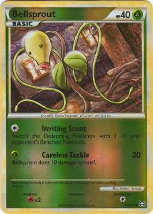 Bellsprout - 57/102 - Common - Reverse Holo