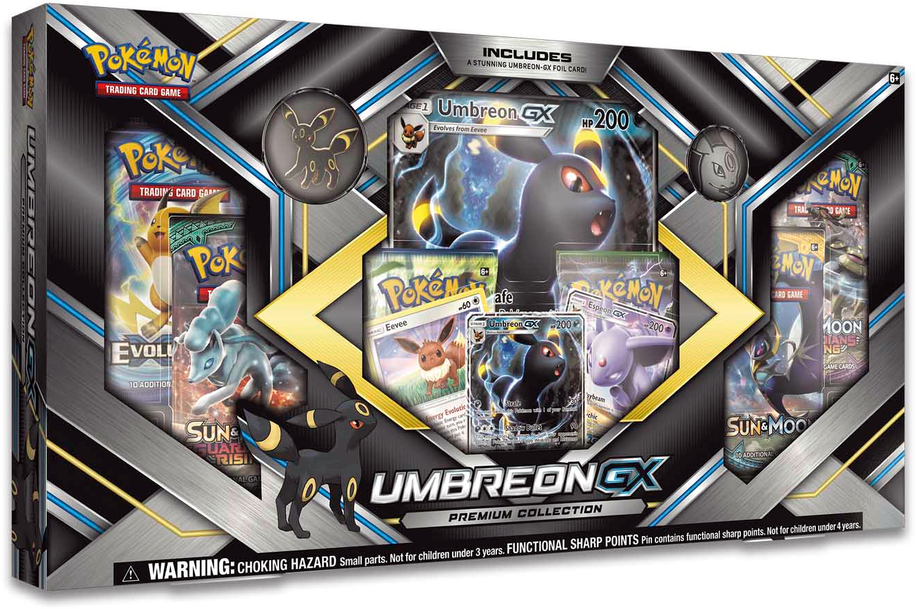 Pokemon Unified Minds Collector's Umbreon Eevee Blister Pack Sealed