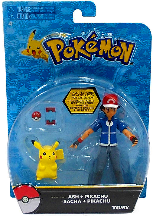 Pokemon 5 Inch Battle Figure Pack Ash And Pikachu 
