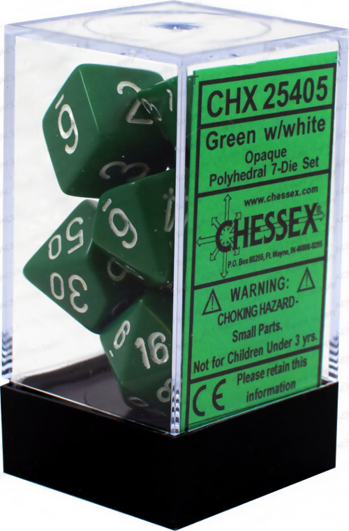 Chessex Dice d6 Sets Clear w/ White Translucent 36 12mm Six Sided Die CHX 23801 