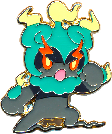 Pokemon marshadow BADGES//PIN SHIMMERY Legends-Accessory-Gift