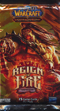 Ontdooien, ontdooien, vorst ontdooien struik pint Reign of Fire Booster Pack - Misc. CCG/TCG Games » World of Warcraft TCG »  WOW Booster Packs - Collector's Cache