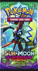 Sun & Moon SM2 Guardians Rising Booster Pack -- Tapu Koko Pack Art