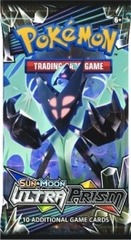 Pokemon SM5 Ultra Prism Booster Pack -- Dawn Wings Necrozma Pack Art