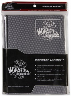 Monster Protectors 9-Pocket Binder - HOLO Black