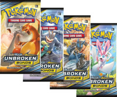 Pokemon SM10 Unbroken Bonds 36ct Booster Pack Lot