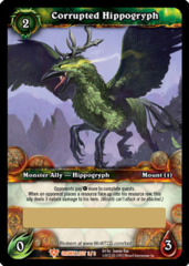 Corrupted Hippogryph Loot Card
