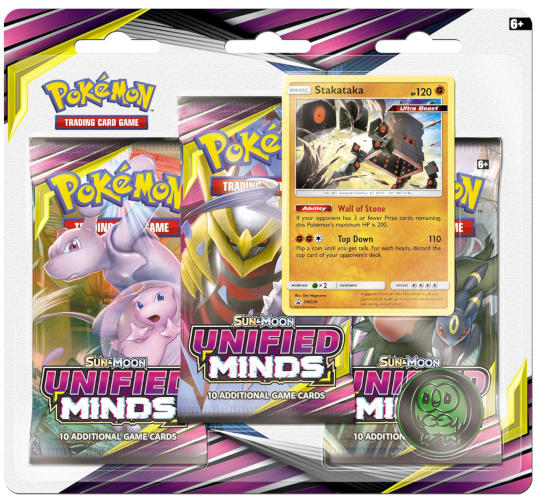 Pokemon Sun and Moon UNIFIED MIND Booster Pack New Sealed 1x Booster Pack NEW