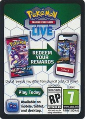 Pokemon GO Booster Pack TCGO Code Card