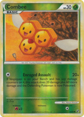 Combee Reverse Holo Common Pokemon Card DP5 Majestic Dawn 59/100 