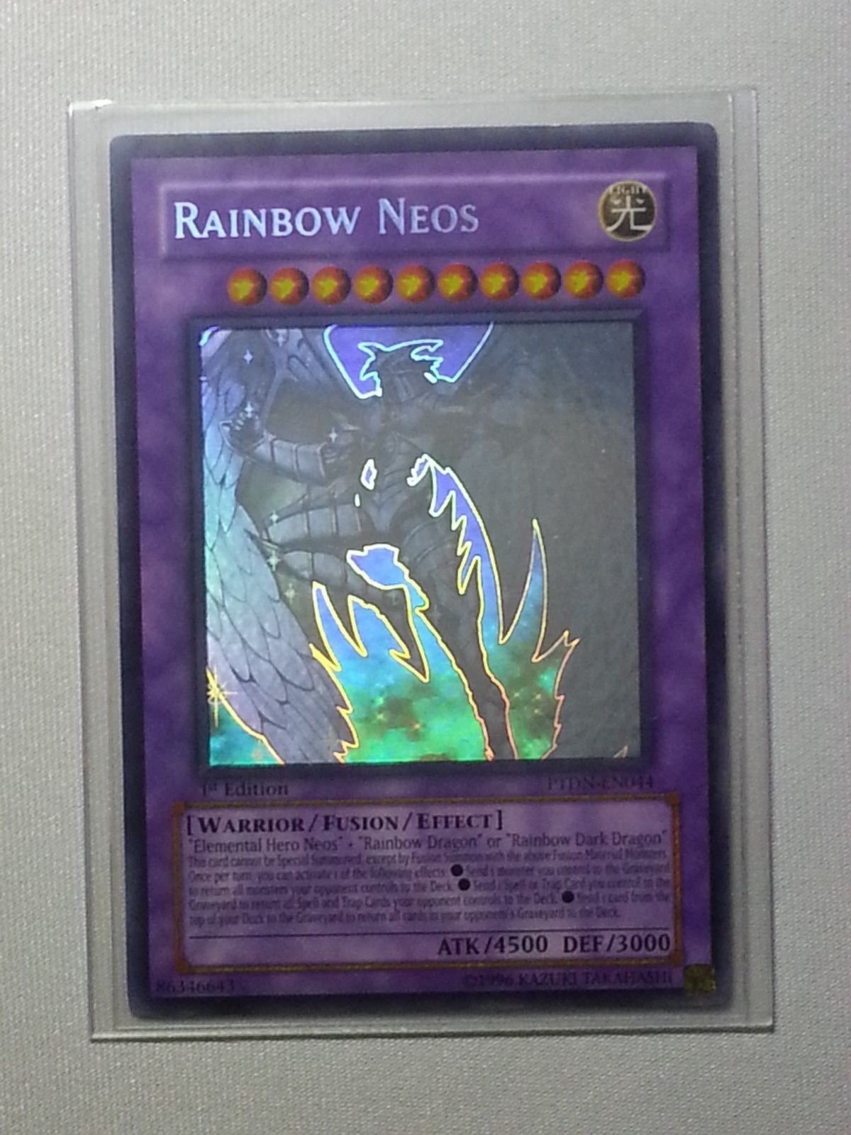 Neos dell'Arcobaleno ☻ Comune ☻ RYMP EN019 ☻ YUGIOH Carta INGLESE Rainbow Neos
