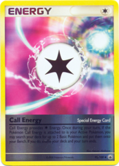 Call Energy - 92/100 - Uncommon - Reverse Holo