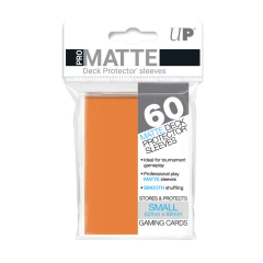Ultra Pro Small Size PRO-MATTE Sleeves - Orange - 60ct