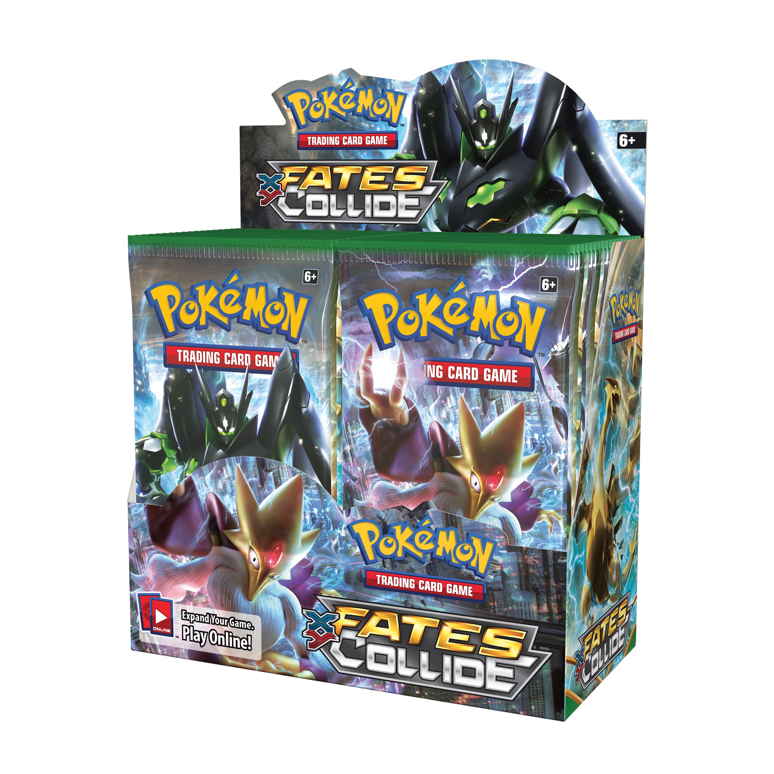 POKEMON XY FATES COLLIDE BOOSTER BOX BLOWOUT CARDS