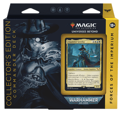 MTG Warhammer 40k Commander Deck - Forces of the Imperium - Collector's Edition