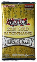 2019 Yugioh Gold Sarcophagus Mega Booster Pack 1st Edition