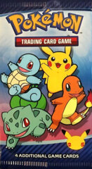 Pokemon McDonald's 25th Anniversary Booster Pack (4 Cards)
