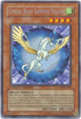 Crystal Beast Sapphire Pegasus Secret Rare CT04-EN002