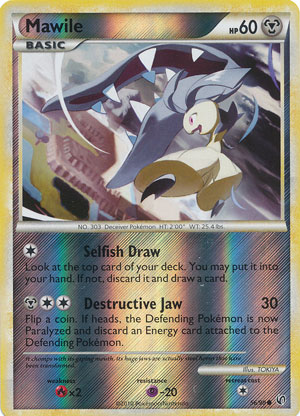 Mawile - 56/90 - Common - Reverse Holo
