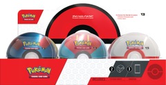 Pokemon Fall 2023 Poke Ball Tin Display CASE (6 Tins)