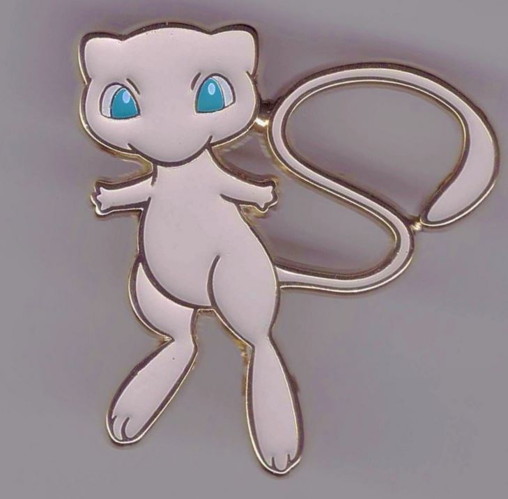 1 x  MEW OFFICIAL 2016 PIN Pins Mythical Mew Collection Box Pokemon 