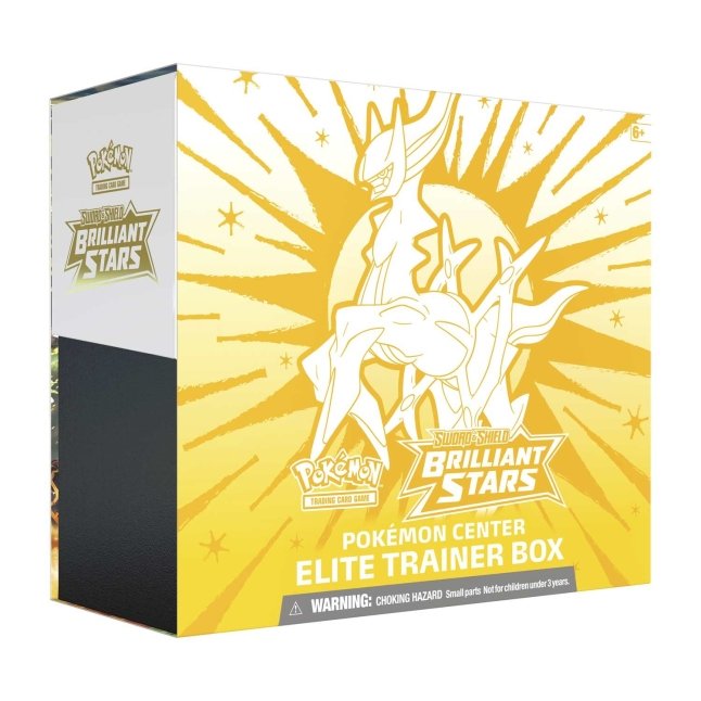 Pokemon SWSH9 Brilliant Stars POKEMON CENTER EXCLUSIVE Elite Trainer Box