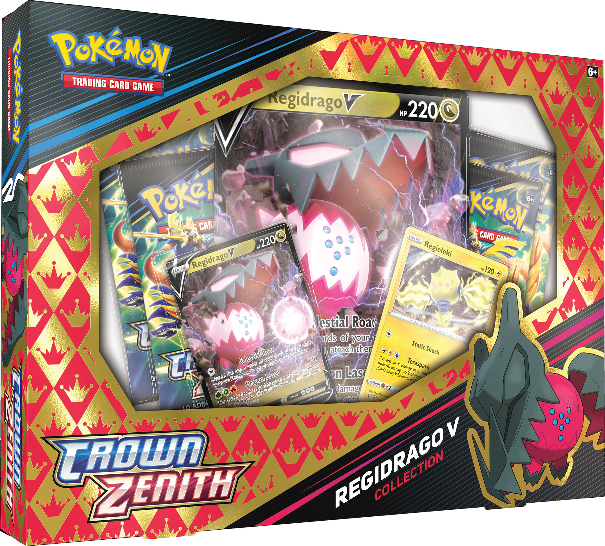 Pokemon Crown Zenith Regidrago V Collection