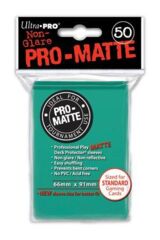 Ultra Pro Standard Size Pro Matte Sleeves - Aqua - 50ct