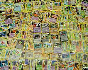 CHEAP Pokemon Cards 500ct BULK lot of PLAYED CONDITION Commons & Uncommons USED