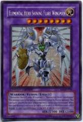 Elemental Hero Shining Flare Wingman Secret Rare Holo CT03-EN004