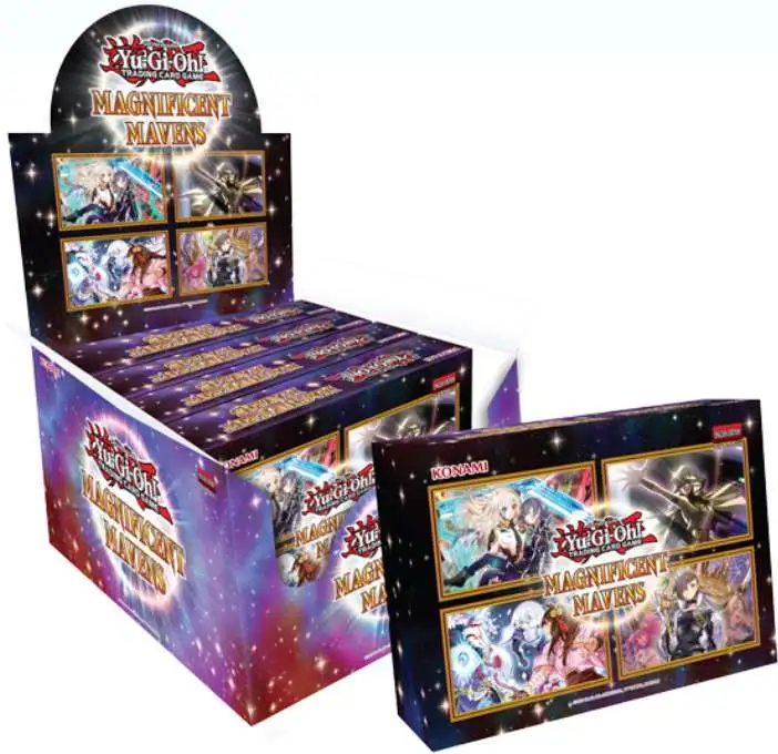 Yu-Gi-Oh 2022 Magnificent Mavens Holiday Box DISPLAY Box (5 Mini-Boxes)