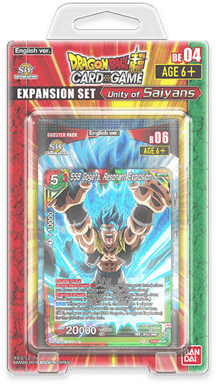 Dragon Ball Super Card Game DBS-BE04 Unity of Saiyans Expansion Set