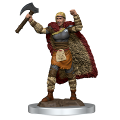D&D Icons of the Realms - Premium Mini - Female Human Barbarian