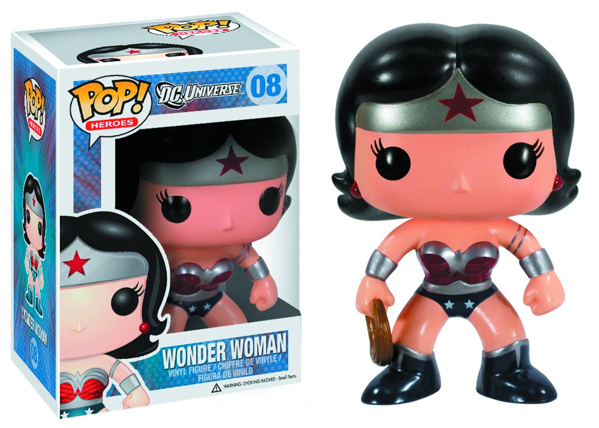 Pop! Heroes DC Universe Wonder Woman (#08) PX Previews Exclusive (used, see description)