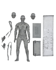Universal Monsters - Ultimate Mummy Black & White 7in Action Figure