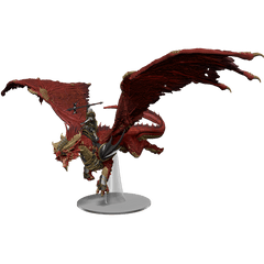 D&D Icons of the Realms - Dragonlance: Kansaldi on a Red Dragon