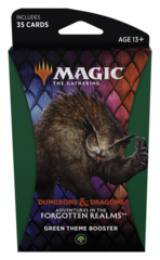 Adventures in the Forgotten Realms Theme Boosters Pack - Green