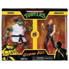 TMNT x Cobra Kai - Raphael vs John Kreese Action Figures