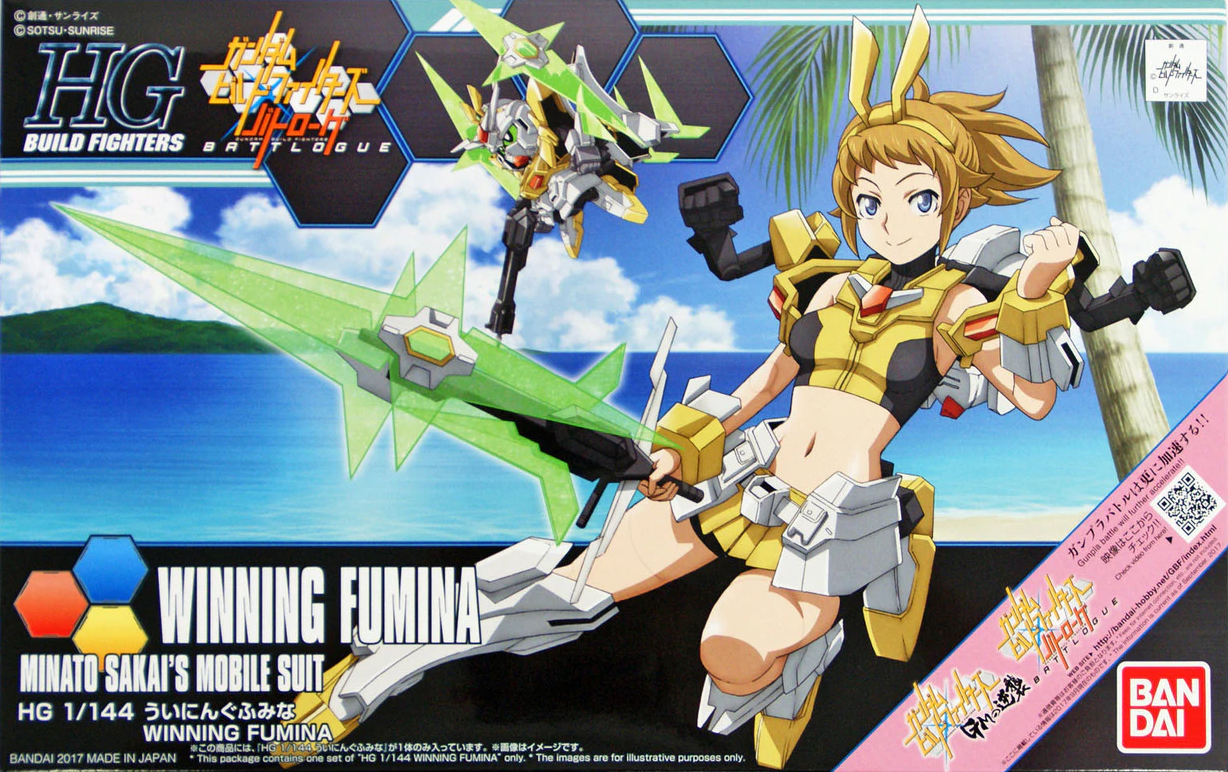 Gundam HG Build Fighters Battlogue - Winning Fumina # 062