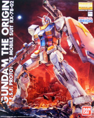 Gundam MG Gundam The Origin - E.F.S.F Prototype Mobile Suit RX-78-02