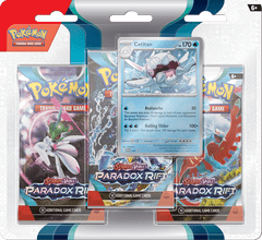 Pokemon TCG - SV4 Paradox Rift - 3 Pack Blister **no store credit on pre-orders**