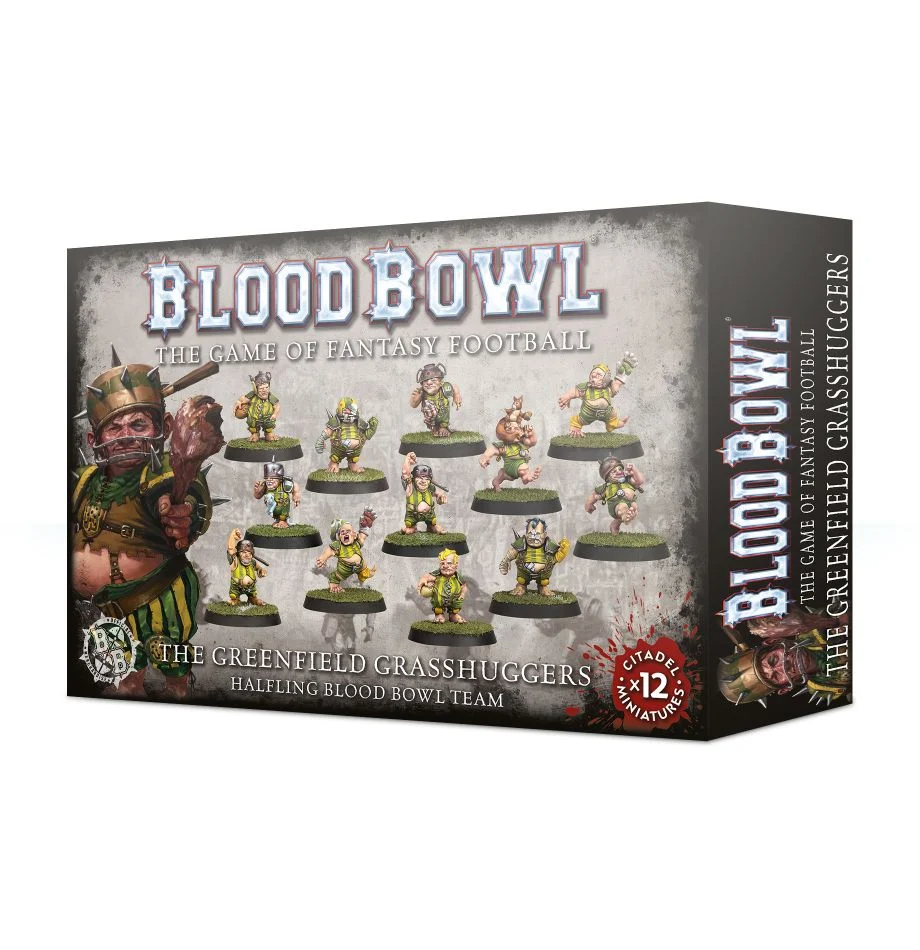 Blood Bowl - The Greenfield Grasshuggers Halfling Blood Bowl Team