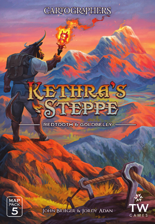 Cartographers - Map Pack 5: Kethras Steppe