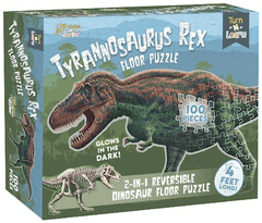Kids Dinosaur Puzzle - T-Rex Floor Puzzle 100pc Puzzle