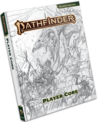 Pathfinder 2E Remaster - Player Core Book Sketch Edition