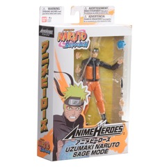 Bandai - Naruto - Anime Heroes Naruto Uzumaki Sage Mode Action Figure