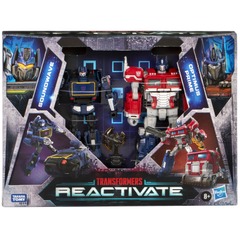 Transformers Reactivate - Soundwave & Optimus Action Figure 2pk